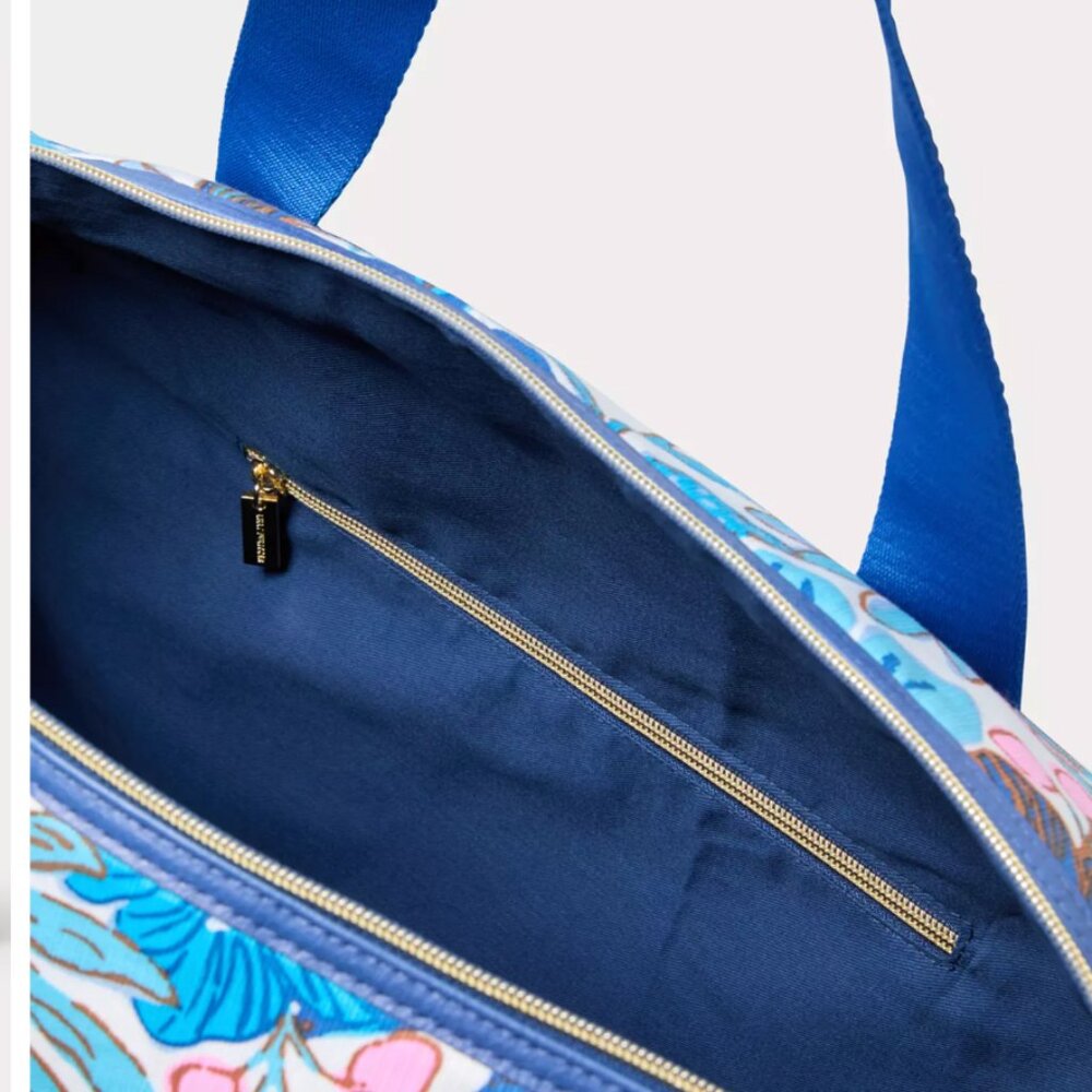 Lilly Pulitzer Originals Duffle - Best Fronds Forever - Picture 4 of 16